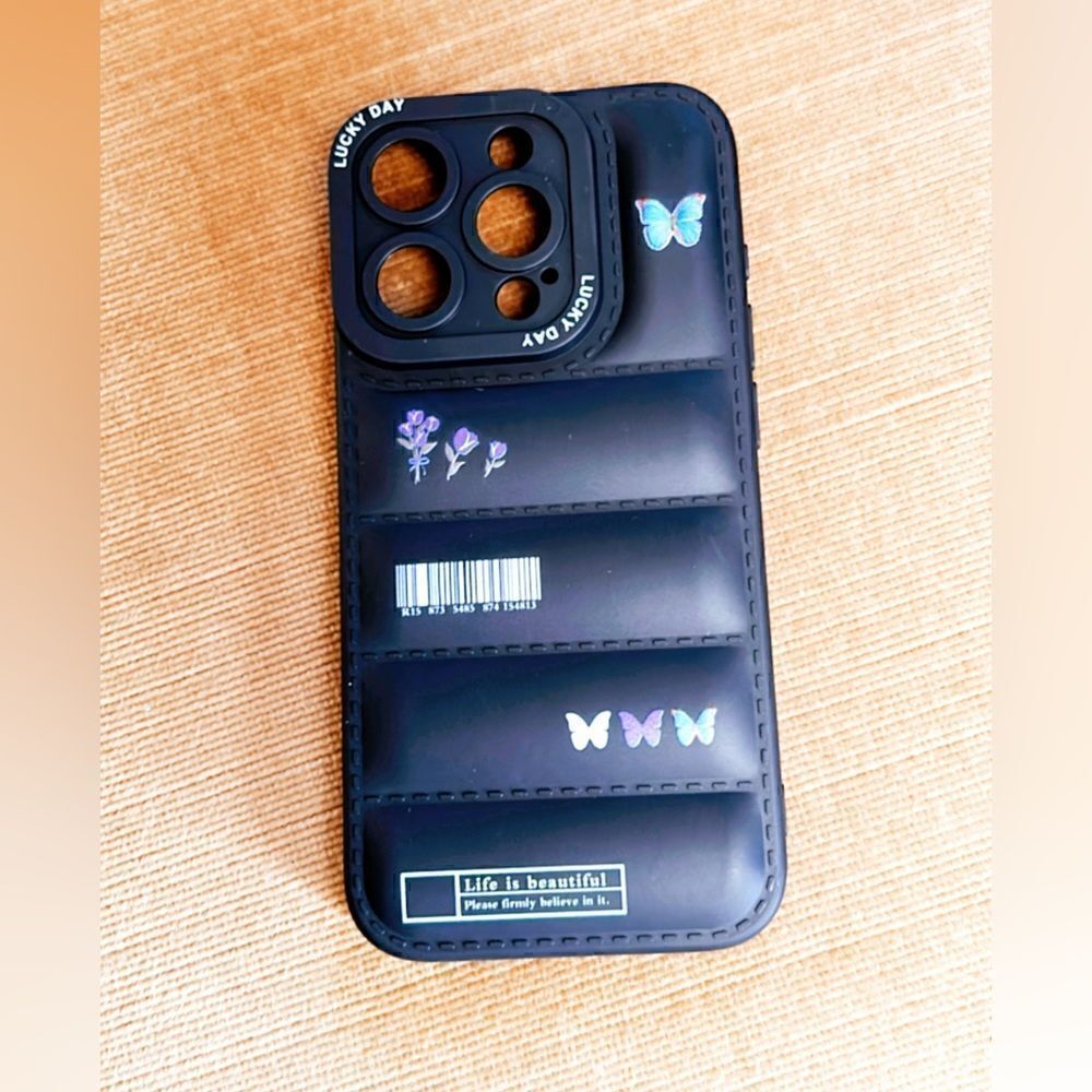 soft black iphone 15 pro case